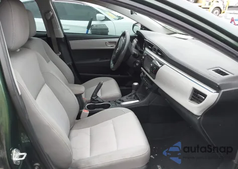 2015 Toyota Corolla Le from USA, damaged, VIN 2T1BURHE4FC388527